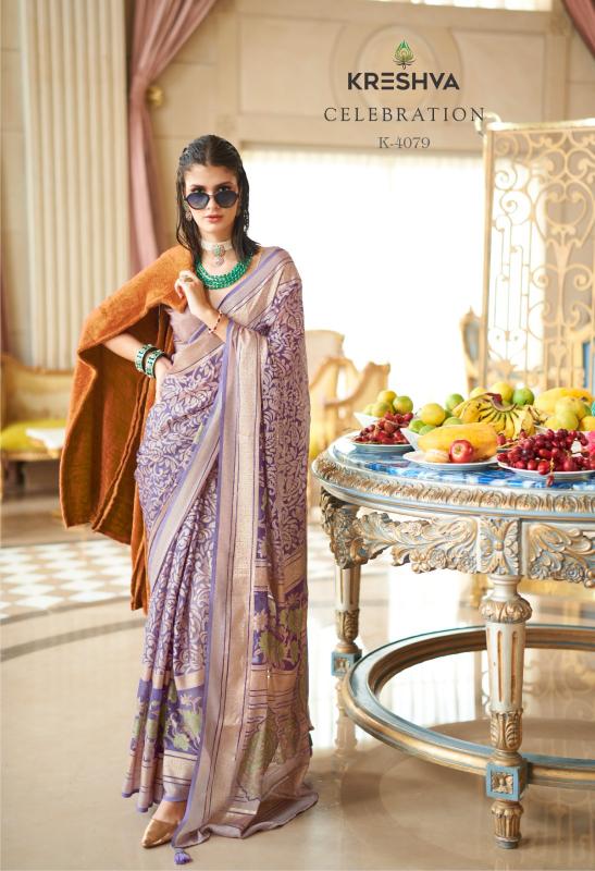 Kreshva Celebration catalog surat saree online business