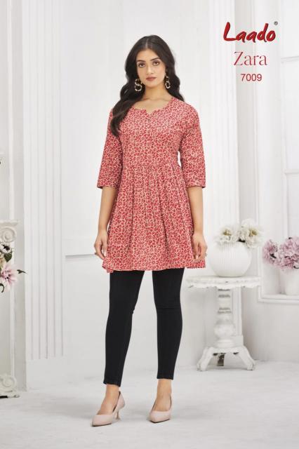 Laado Zara Vol-7 – Short Tunic Tops - Wholesale Catalog