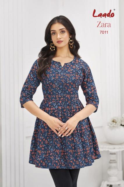 Laado Zara Vol-7 – Short Tunic Tops - Wholesale Catalog