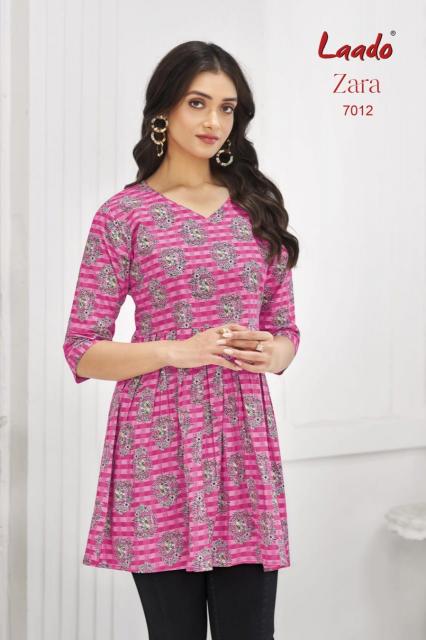 Laado Zara Vol-7 – Short Tunic Tops - Wholesale Catalog