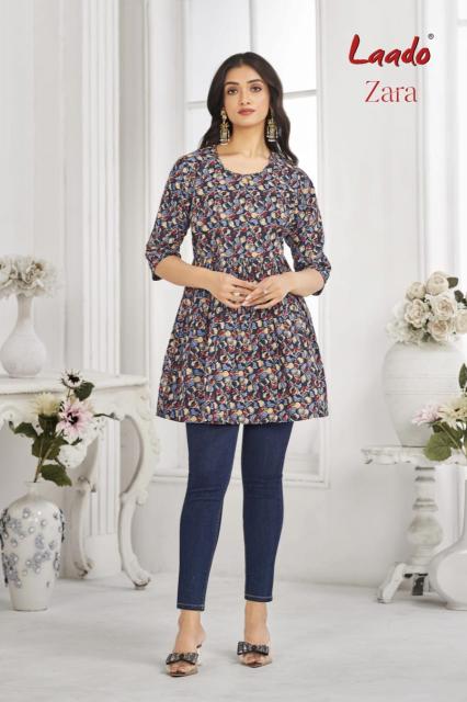 Laado Zara Vol-7 – Short Tunic Tops - Wholesale Catalog