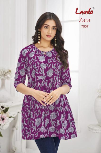 Laado Zara Vol-7 – Short Tunic Tops - Wholesale Catalog