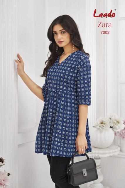 Laado Zara Vol-7 – Short Tunic Tops - Wholesale Catalog