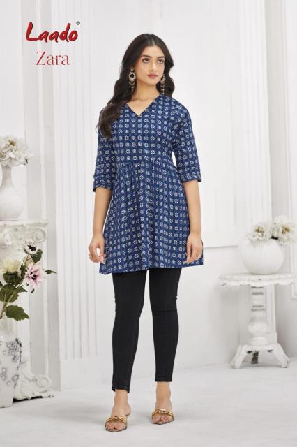 Laado Zara Vol-7 – Short Tunic Tops - Wholesale Catalog