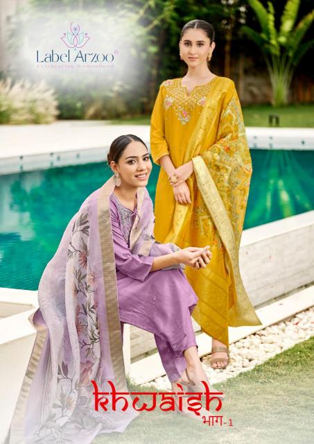Lable Arzoo Khawish catalog kurti online india