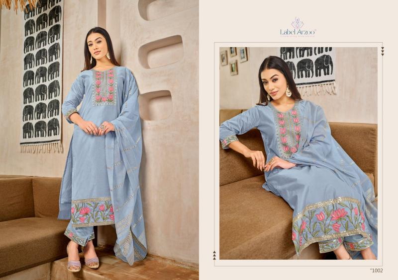 Lable Arzoo Saadgi Bhaag vol 1 catalog kurti neck design 2025 in india