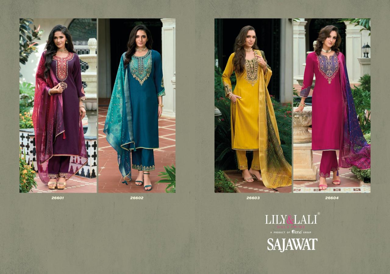 Lily & Lali Sajawat catalog south indian style kurtis