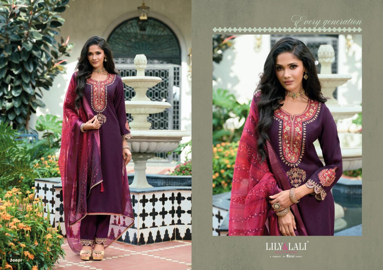 Lily & Lali Sajawat catalog south indian style kurtis