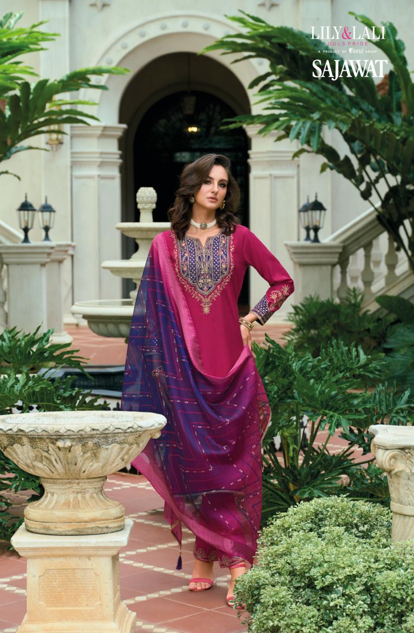 Lily & Lali Sajawat catalog south indian style kurtis
