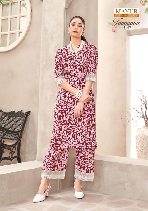 Mayur Tammana Vol-1 – Long Cord Set - Wholesale Catalog