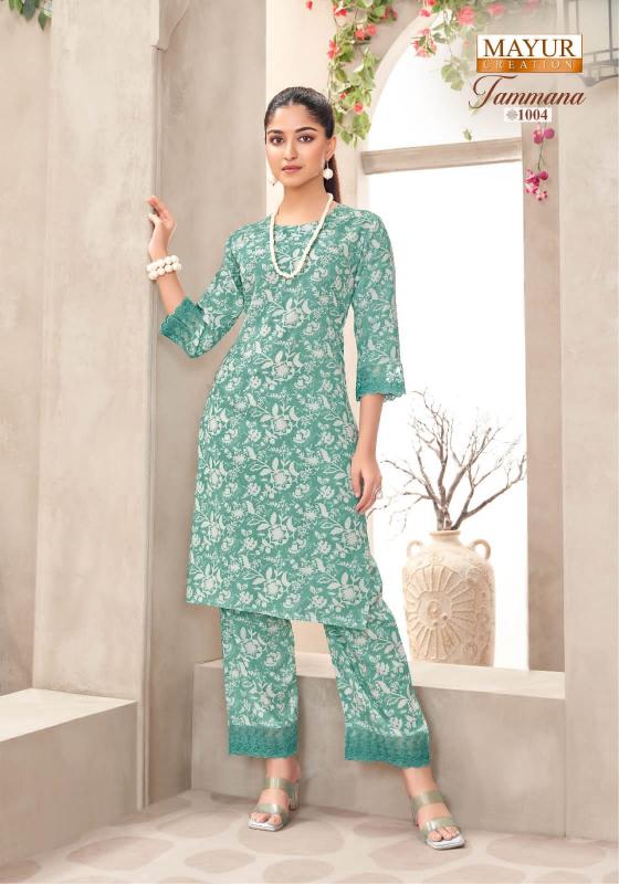 Mayur Tammana Vol-1 – Long Cord Set - Wholesale Catalog