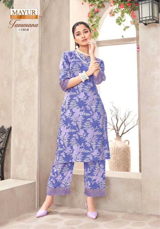 Mayur Tammana Vol-1 – Long Cord Set - Wholesale Catalog