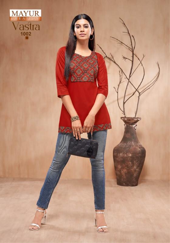 Mayur Vastra Vol-1 – Short Tops - Wholesale Catalog