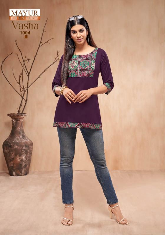 Mayur Vastra Vol-1 – Short Tops - Wholesale Catalog