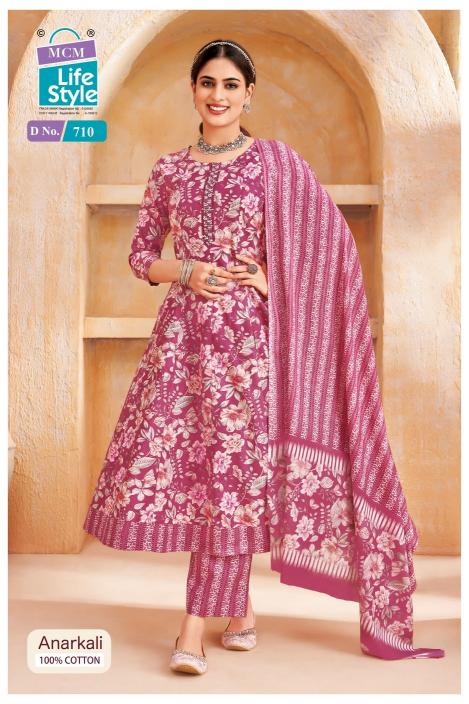 MCM Anarkali Vol-7 – Anarkali Style Kurti With Pant Dupatta - Wholesale Catalog