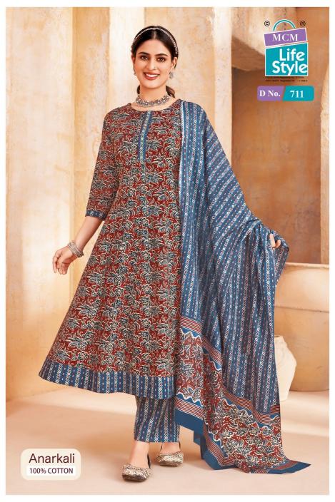 MCM Anarkali Vol-7 – Anarkali Style Kurti With Pant Dupatta - Wholesale Catalog