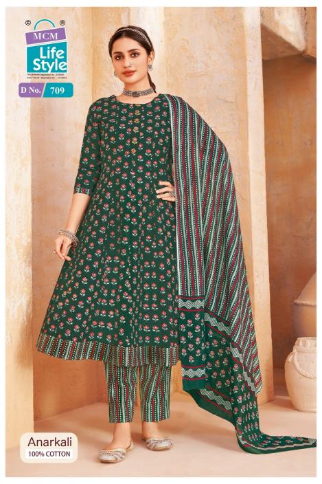 MCM Anarkali Vol-7 – Anarkali Style Kurti With Pant Dupatta - Wholesale Catalog
