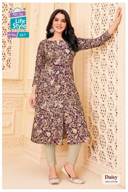 MCM Daisy Vol-1 – A-Line Kurtis - Wholesale Catalog
