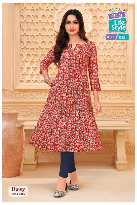 MCM Daisy Vol-1 – A-Line Kurtis - Wholesale Catalog