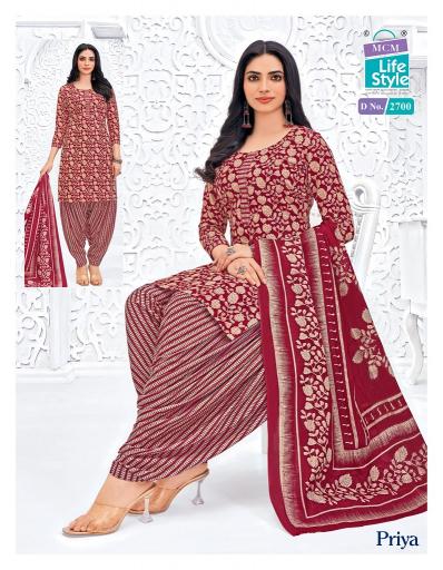 Mcm Priya Vol-27 – Dress Material - Wholesale Catalog