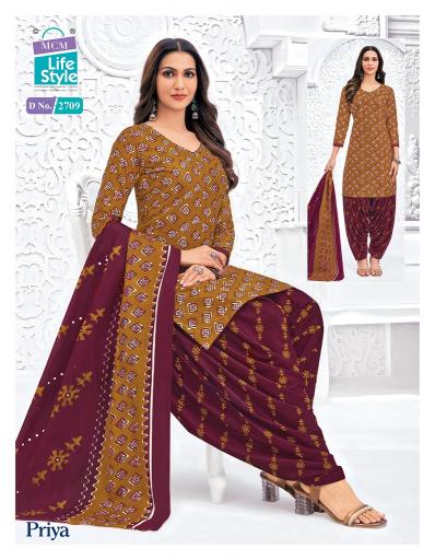 Mcm Priya Vol-27 – Dress Material - Wholesale Catalog