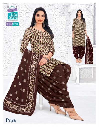 Mcm Priya Vol-27 – Dress Material - Wholesale Catalog
