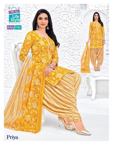 Mcm Priya Vol-27 – Dress Material - Wholesale Catalog