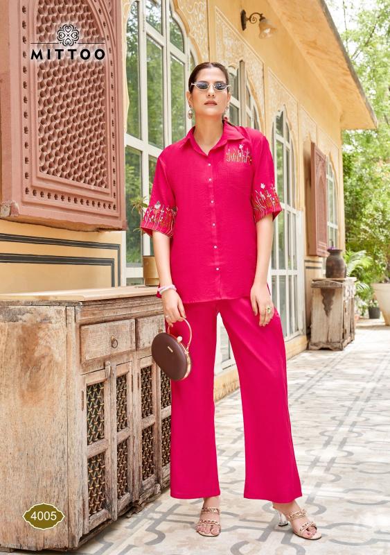 Mittoo Carnival catalog co ord set wholesale