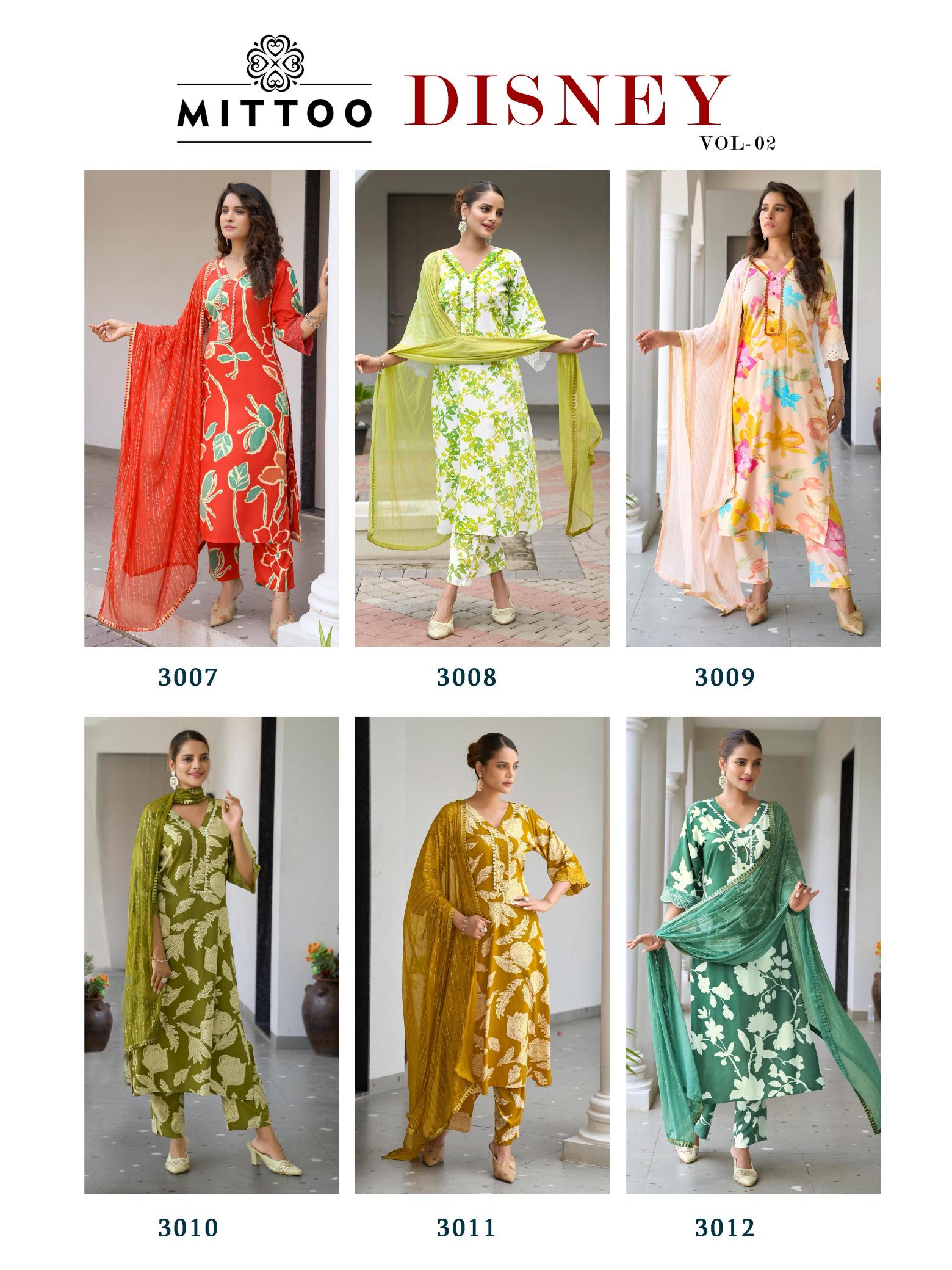 Mittoo Disney vol 2 Catalog south indian kurti design