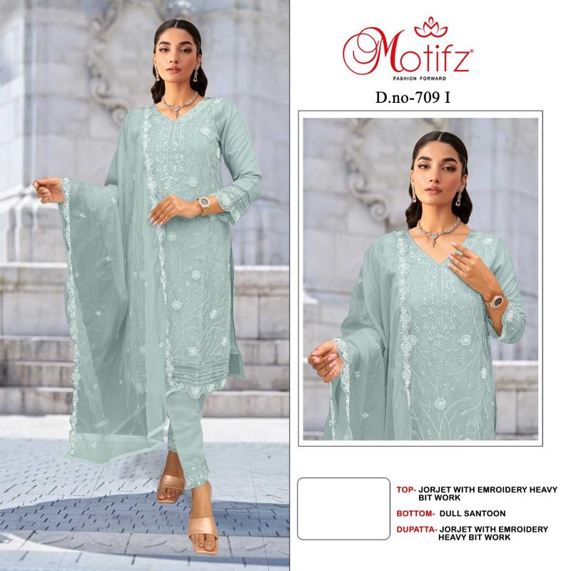 Motifz 709 FGHI catalog wholesale pakistani suits in delhi