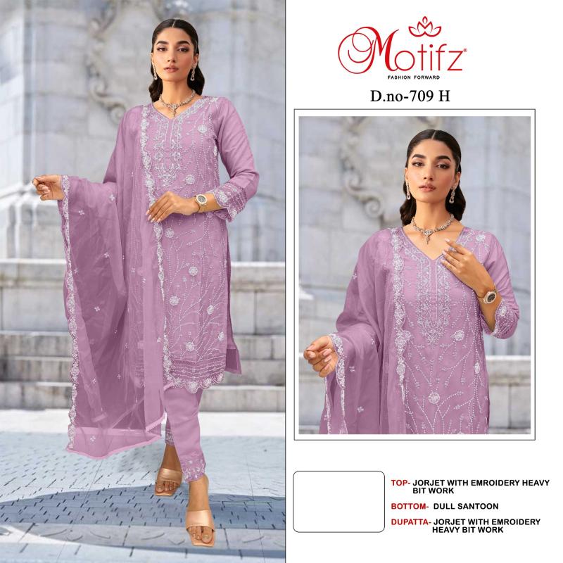 Motifz 709 FGHI catalog wholesale pakistani suits in delhi