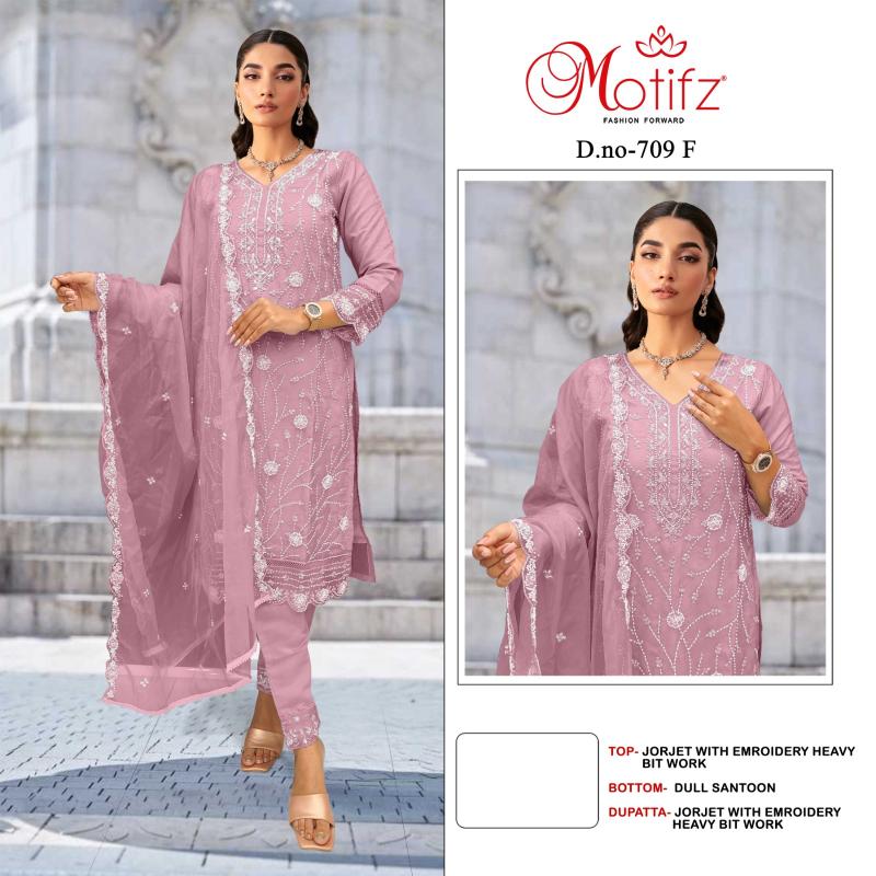 Motifz 709 FGHI catalog wholesale pakistani suits in delhi