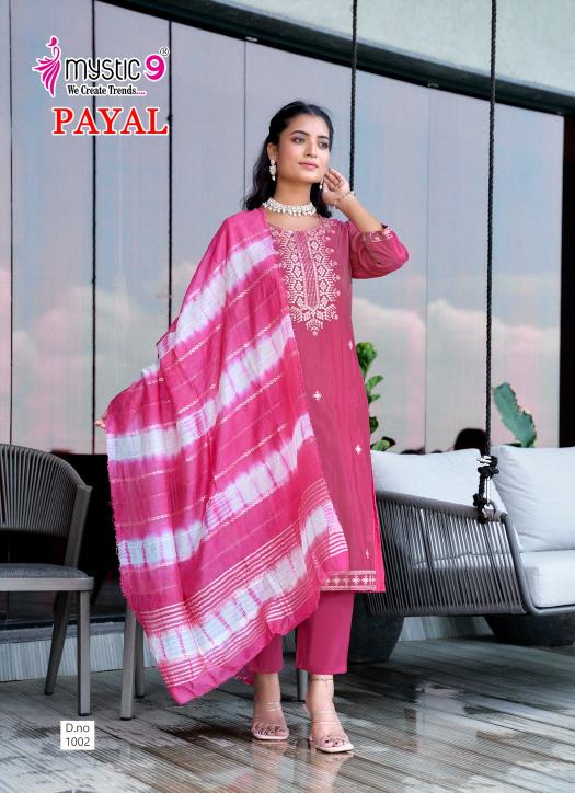 Mystic 9 Payal Vol 1 Catalog kurtis wholesalers surat gujarat india