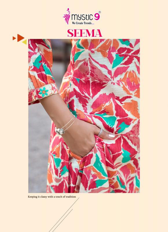 Mystic 9 Seema vol 1 catalog modest co ord sets wholesale