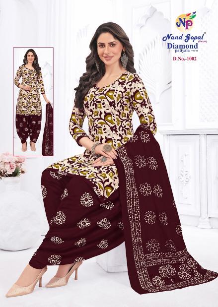 Ng Diamond Patiyala Vol-1 – Dress Material - Wholesale Catalog