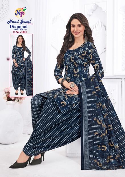 Ng Diamond Patiyala Vol-1 – Dress Material - Wholesale Catalog