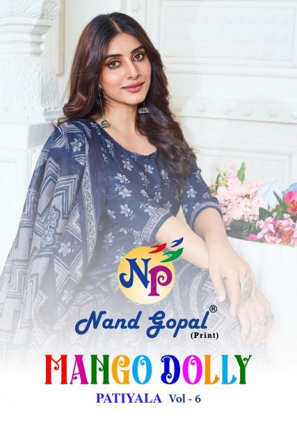 Ng Mango Dolly Patiyala Vol-6 – Dress material - Wholesale Catalog
