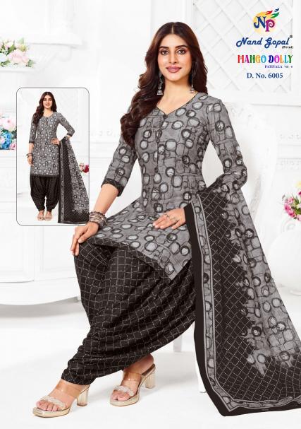 Ng Mango Dolly Patiyala Vol-6 – Dress material - Wholesale Catalog