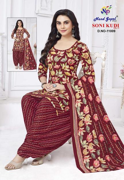 Ng Soni Kudi Vol-11 – Dress Material - Wholesale Catalog