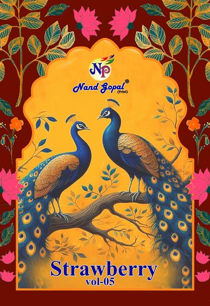 Ng Strawberry vol-5 – Dress Material - Wholesale Catalog