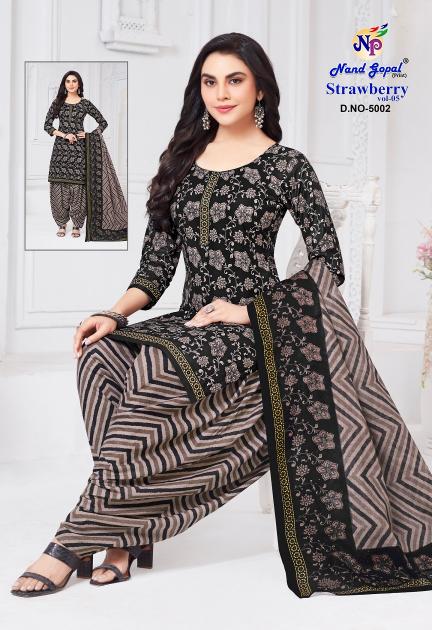 Ng Strawberry vol-5 – Dress Material - Wholesale Catalog