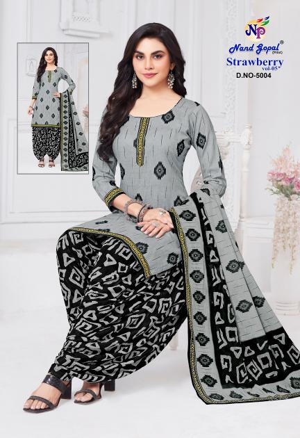 Ng Strawberry vol-5 – Dress Material - Wholesale Catalog