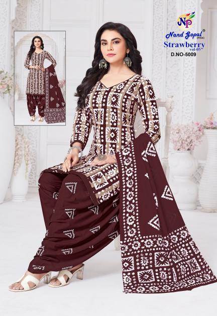 Ng Strawberry vol-5 – Dress Material - Wholesale Catalog