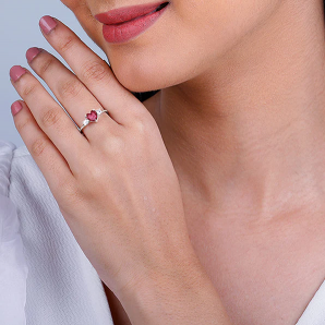 Nitya 925 Silver Ladies Ring