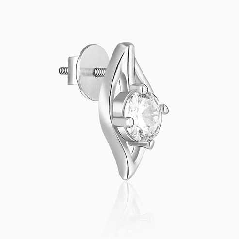 Nitya Silver Falling Dew Earrings