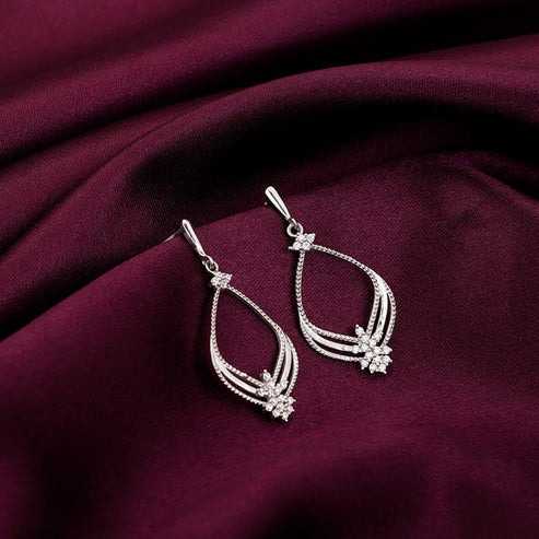 Nitya Silver Princess Earrings