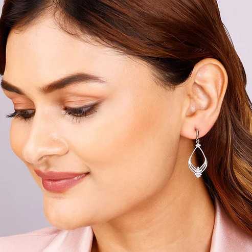Nitya Silver Princess Earrings