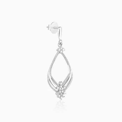 Nitya Silver Princess Earrings