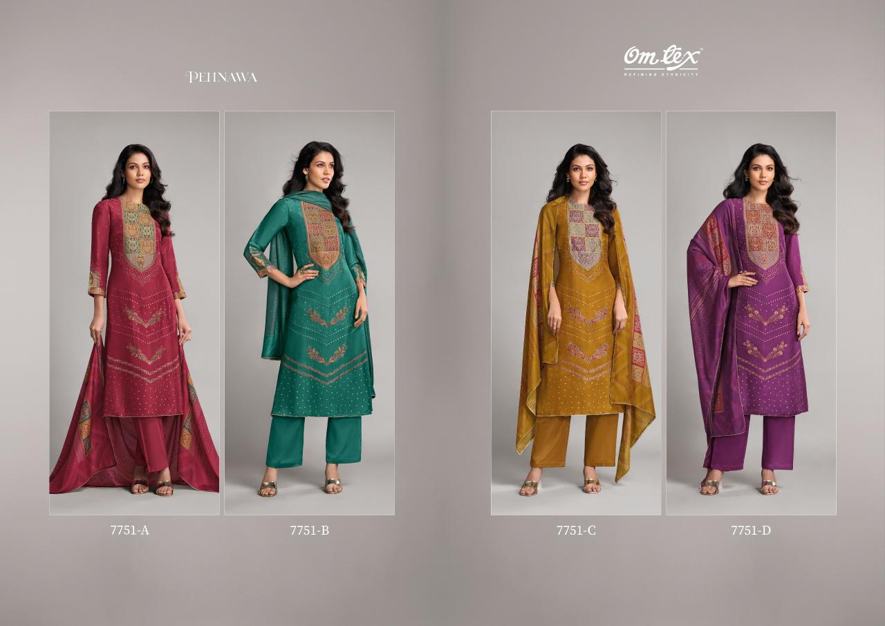 Omtex Pehnawa catalog wholesale catalogue salwar kameez
