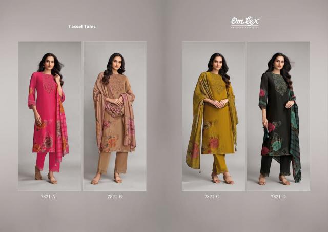 Omtex Tassel Tales catalog salwar kameez wholesale online shopping